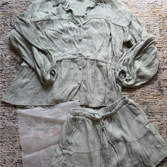 Sabo Huxley Top and Shorts set size S - Picture 5 of 12